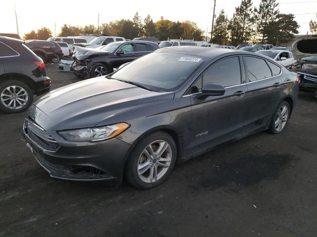 VIN 3FA6P0LU4JR146252 2018 Ford Fusion, Se Hybrid no.1