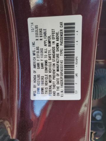 2015 HONDA ACCORD SPO - 1HGCR2F56FA055140