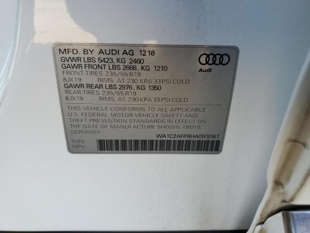 VIN WA1C2AFP8HA093061 2017 Audi Q5, Premium no.13