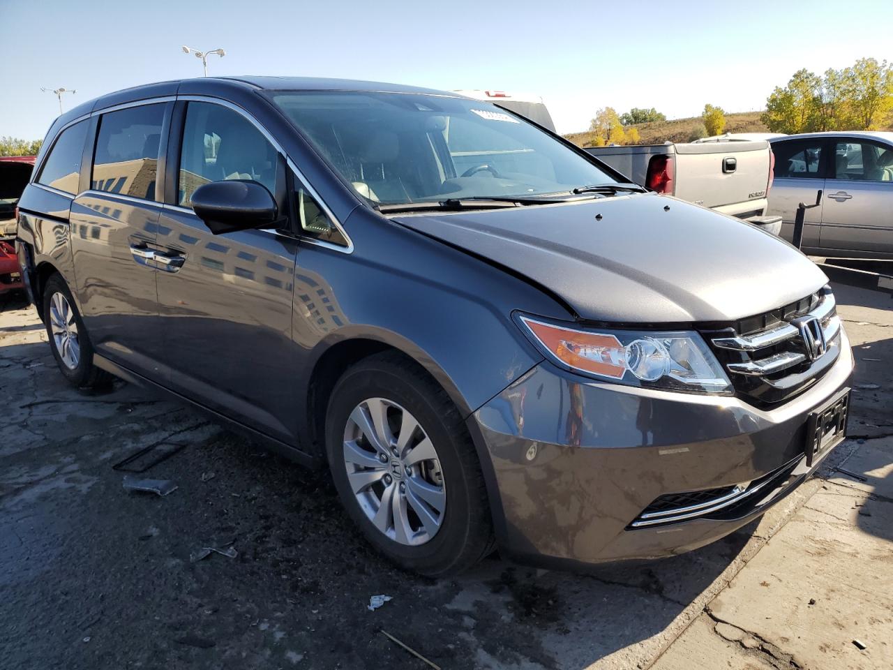 Lot #2902982779 2016 HONDA ODYSSEY EX