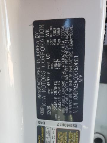 2019 KIA SPORTAGE L - KNDPM3AC0K7624811