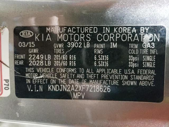 2015 KIA SOUL - KNDJN2A2XF7218626