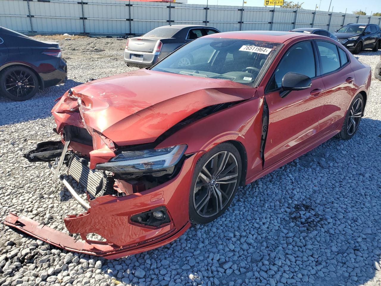 7JRA22TM6KG001884 VOLVO S60 T6 R-D 2019