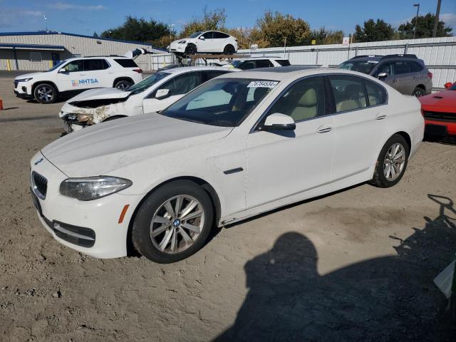 BMW 528 I 2014 white  gas WBA5A5C59ED502039 photo #1