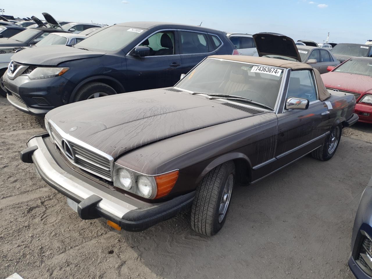 Lot #3024512376 1984 MERCEDES-BENZ 380 SL