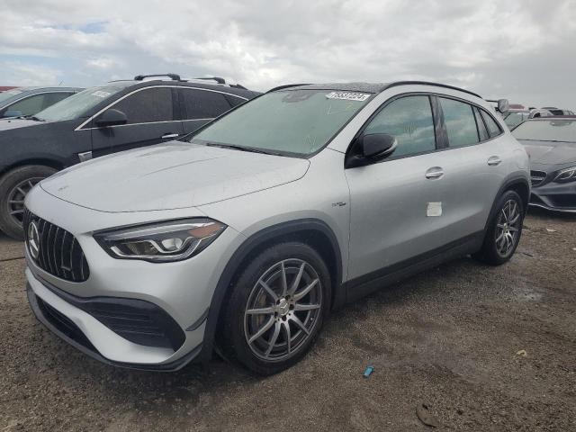 MERCEDES-BENZ GLA 35 AMG 2021 white  gas W1N4N5BB0MJ170298 photo #1