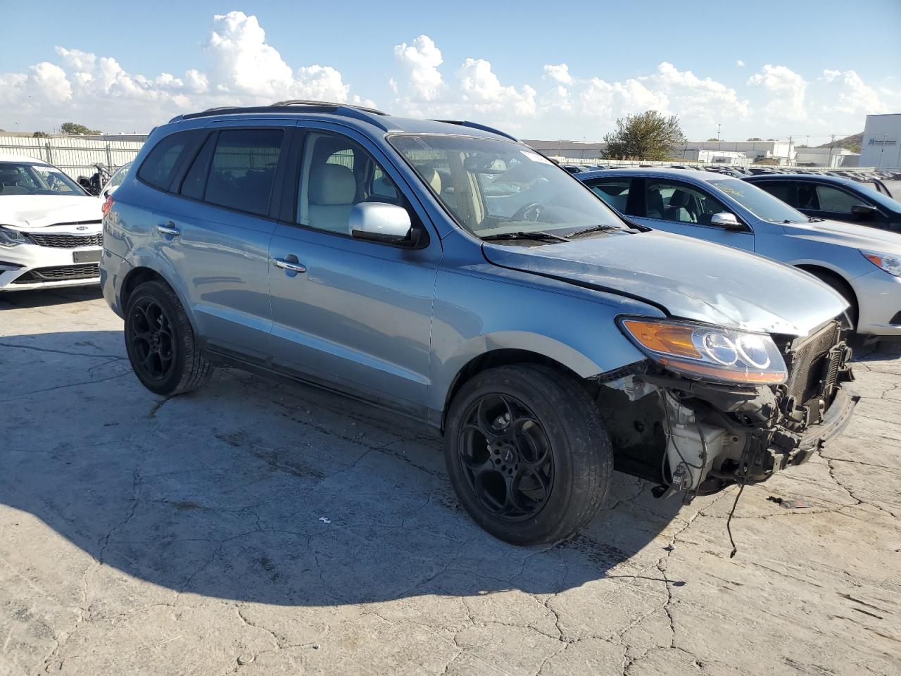 Lot #2925832249 2009 HYUNDAI SANTA FE S