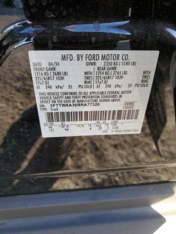 2024 FORD MAVERICK X - 3FTTW8A36RRA77326