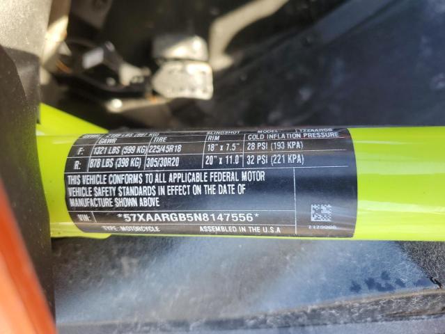 2022 POLARIS SLINGSHOT 57XAARGB5N8147556