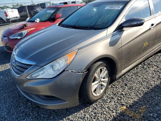 HYUNDAI SONATA GLS 2014 beige  gas 5NPEB4ACXEH914265 photo #1