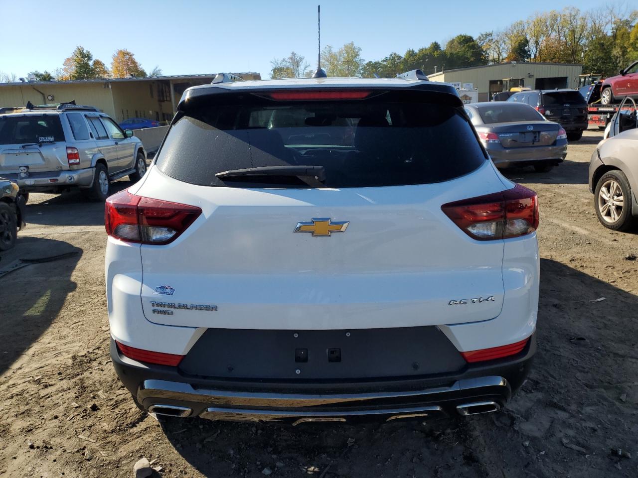 VIN: KL79MSSL4NB025538 2022 CHEVROLET TRAILBLAZE