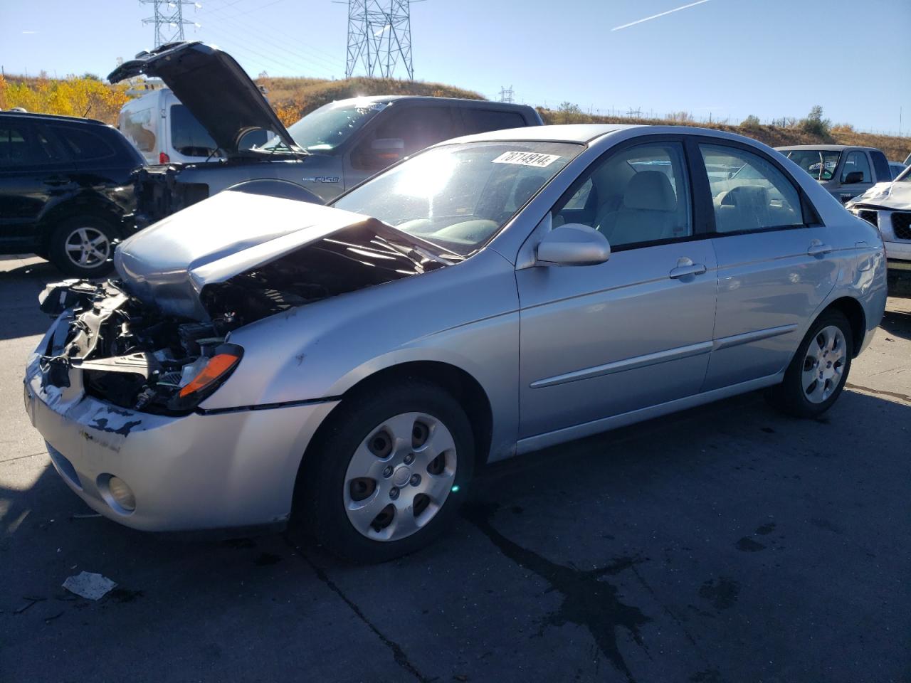 Lot #2972643933 2004 KIA SPECTRA LX