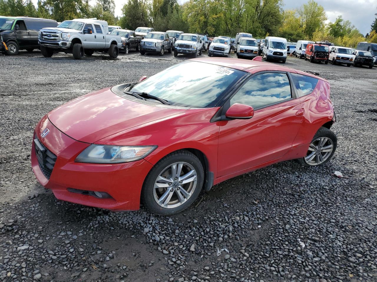 Lot #2959469704 2011 HONDA CR-Z EX