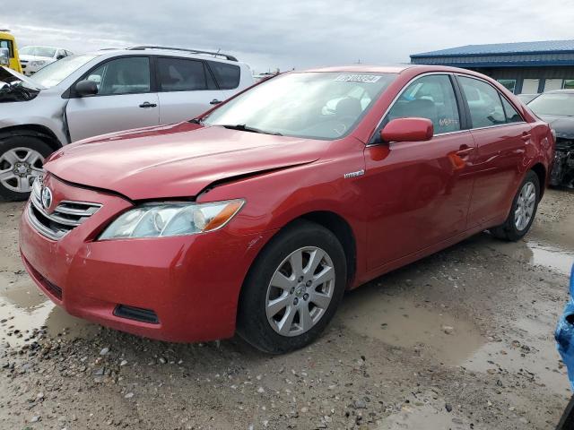 TOYOTA CAMRY HYBR 2007 red  hybrid engine 4T1BB46K67U003406 photo #1