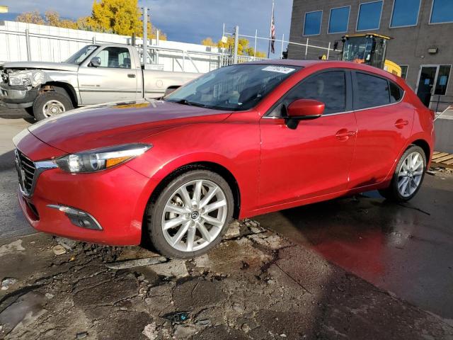 MAZDA 3 GRAND TO 2017 red  gas JM1BN1M37H1126947 photo #1