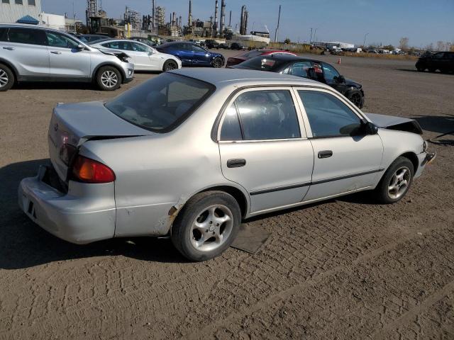 TOYOTA COROLLA CE 2002 silver sedan 4d gas 2T1BR12E92C876782 photo #4