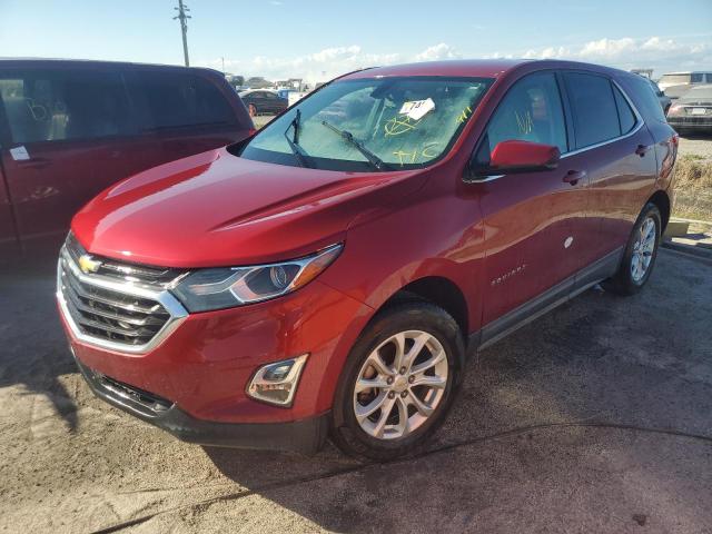 CHEVROLET EQUINOX LT 2018 maroon  gas 2GNAXJEV3J6116965 photo #1