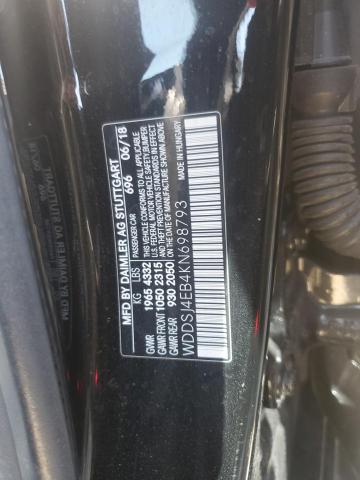 2019 MERCEDES-BENZ CLA 250 - WDDSJ4EB4KN698793