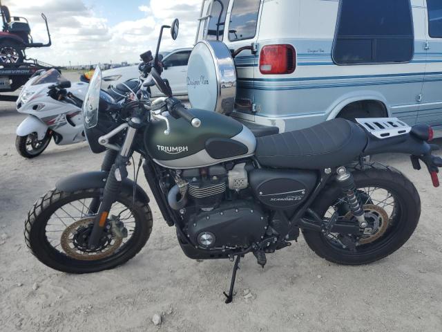 TRIUMPH MOTORCYCLE STREET SCR 2019 green  gas SMTD44GN9KT925264 photo #4