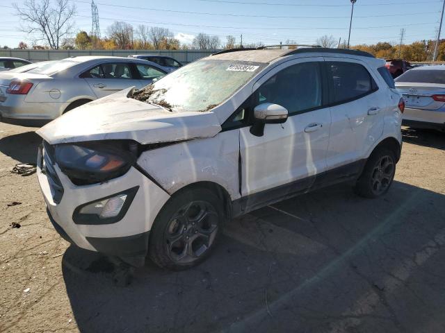 FORD ECOSPORT S 2018 white  gas MAJ6P1CL4JC205439 photo #1