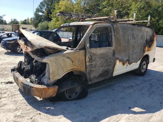 CHEVROLET EXPRESS G2 2008 burn  gas 1GCGG25C881183226 photo #1