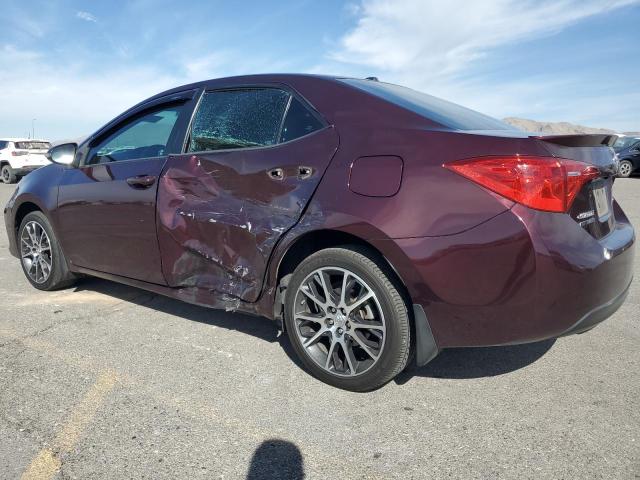 TOYOTA COROLLA L 2017 burgundy  gas 5YFBURHE8HP581427 photo #3