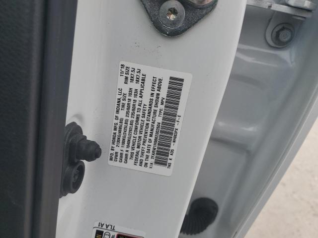 2019 HONDA CR-V TOURI - 7FARW1H98KE002604