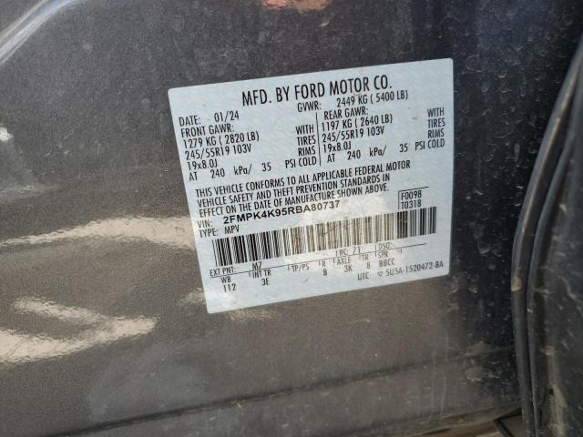 2024 FORD EDGE TITAN - 2FMPK4K95RBA80737