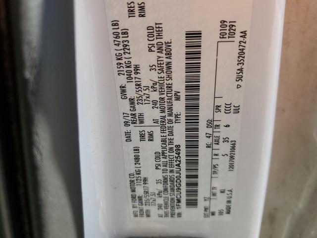 2018 FORD ESCAPE SE - 1FMCU9GD0JUA25498