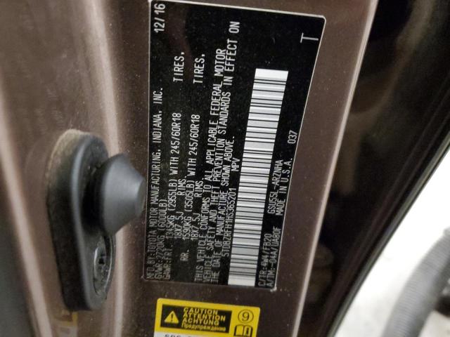 2017 TOYOTA HIGHLANDER - 5TDBZRFH1HS365201