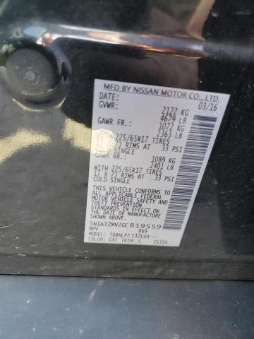 2016 NISSAN ROGUE S - 5N1AT2MV2GC819559