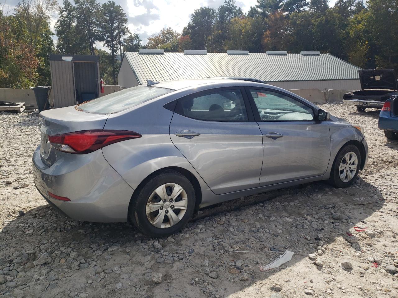 HYUNDAI ELANTRA SE 2016 silver  gas 5NPDH4AE5GH785785 photo #4