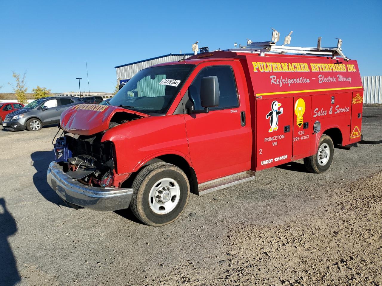 Lot #2912143587 2014 CHEVROLET EXPRESS G3