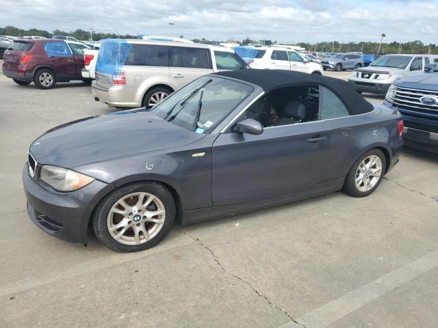 BMW 128 I 2008 charcoal  gas WBAUL73578VE89875 photo #1