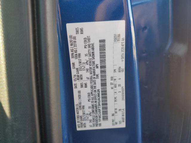 2017 FORD ESCAPE S - 1FMCU0F73HUA36626