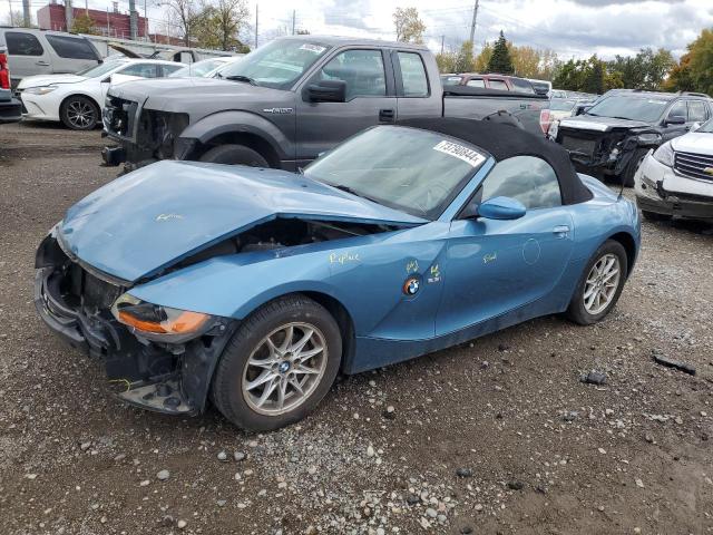 BMW Z4 2.5 2003 blue  gas 4USBT33443LR64632 photo #1