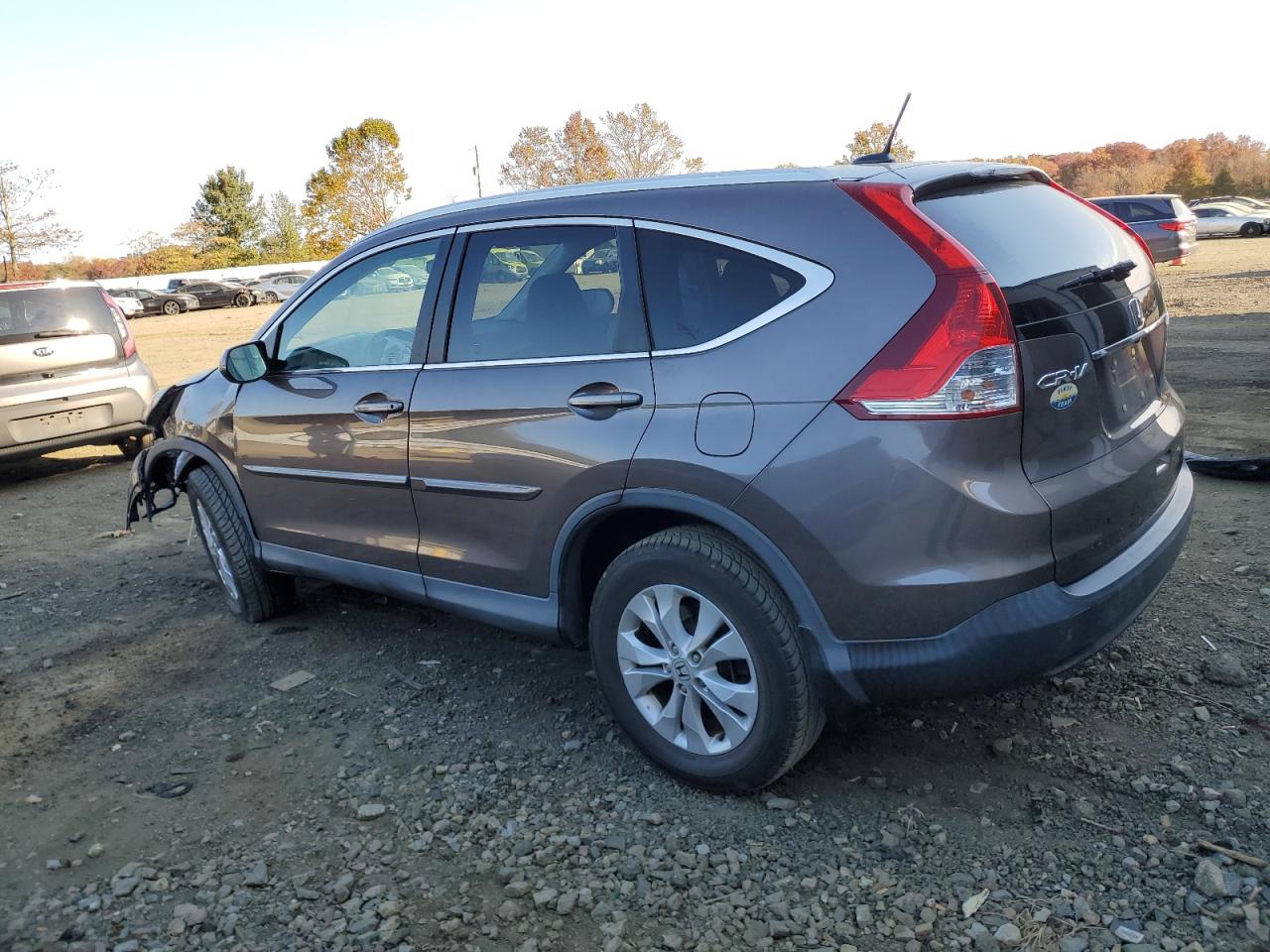 Lot #3008976540 2014 HONDA CR-V EXL