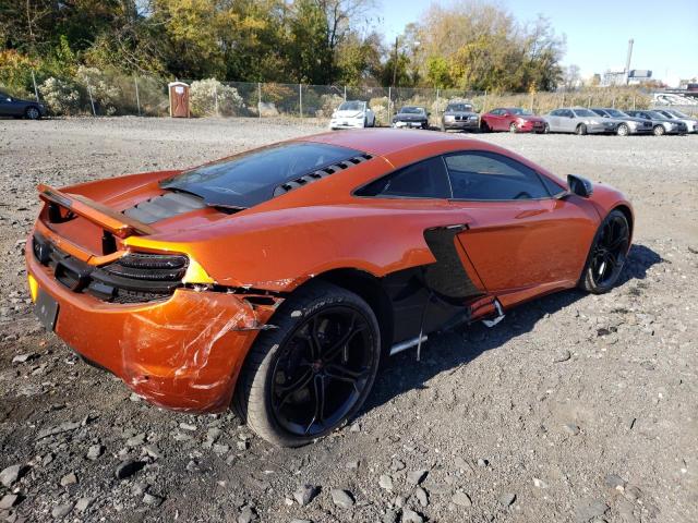 MCLAREN AUTOMOTIVE MP4-12C 2012 orange coupe gas SBM11AAA6CW001564 photo #4