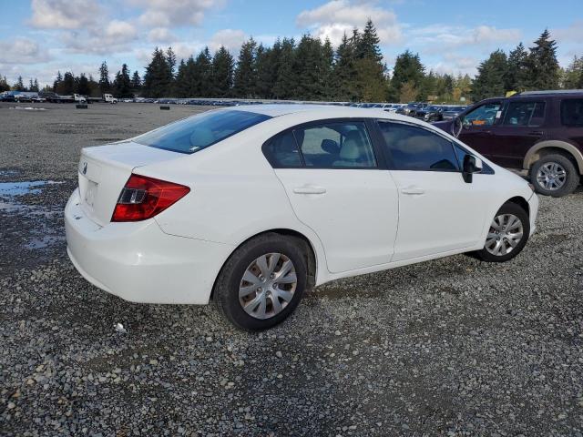 HONDA CIVIC LX 2012 white  gas 19XFB2F50CE371528 photo #4