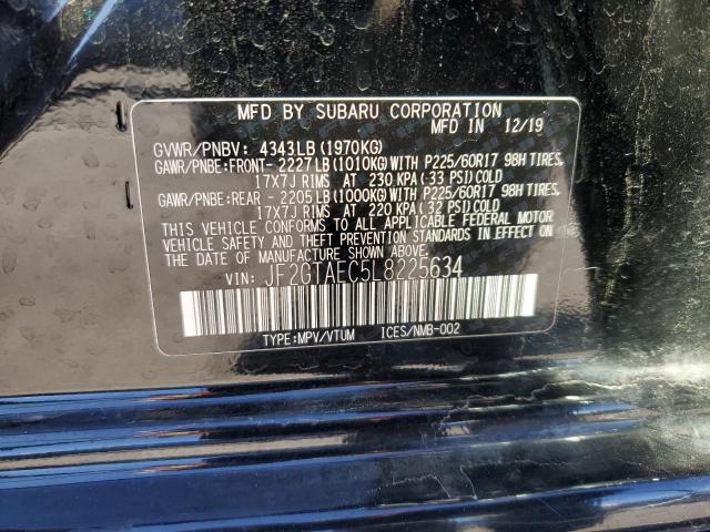2020 SUBARU CROSSTREK - JF2GTAEC5L8225634