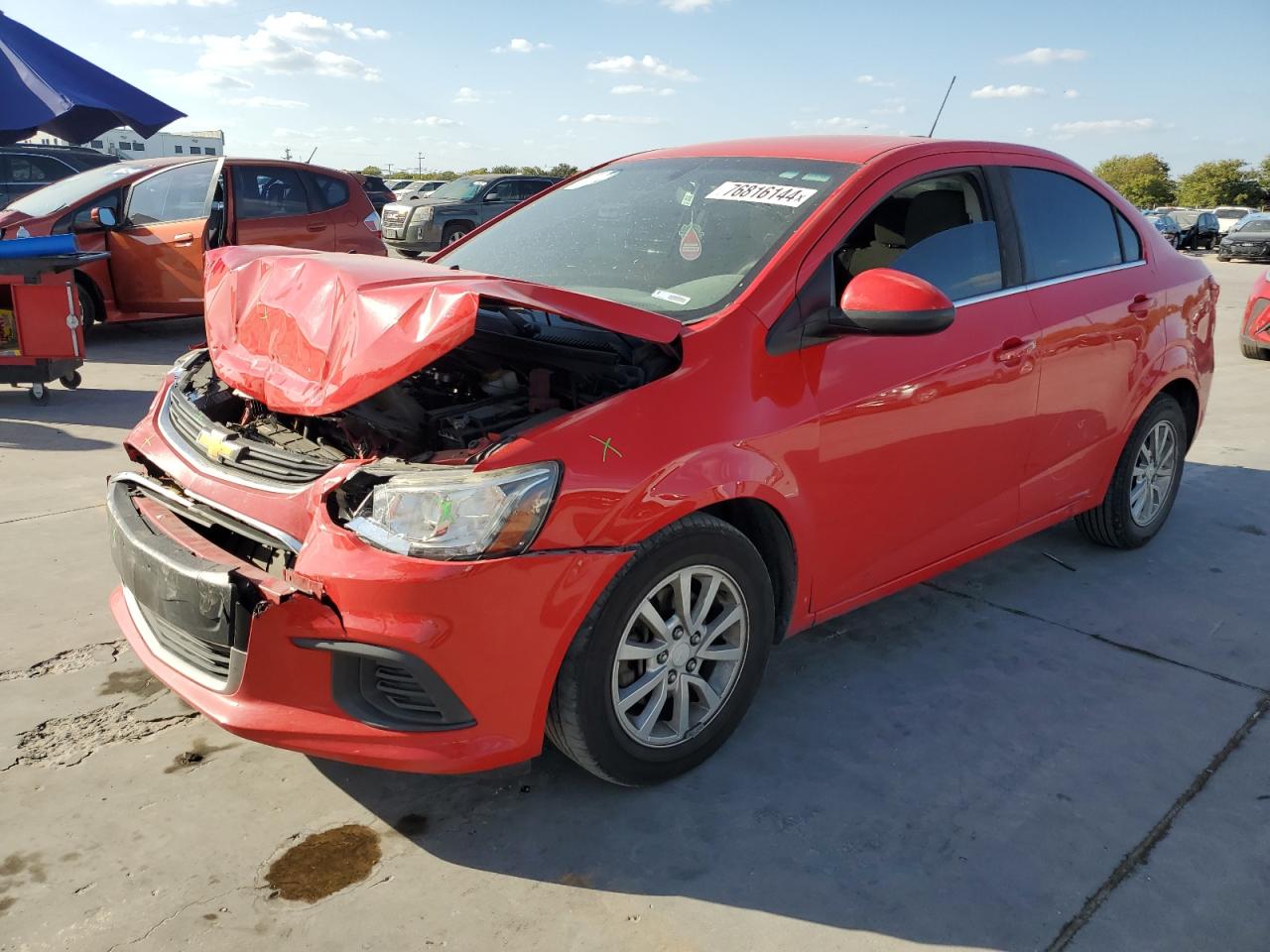 1G1JD5SG3H4113650 CHEVROLET SONIC LT 2017