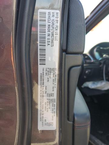 2021 JEEP GRAND CHER - 1C4RJFLT6MC794875