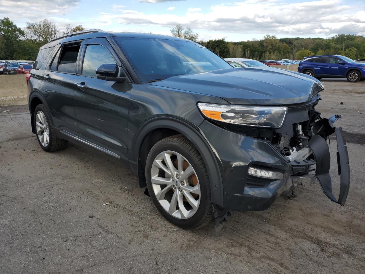 Lot #2878847734 2022 FORD EXPLORER P