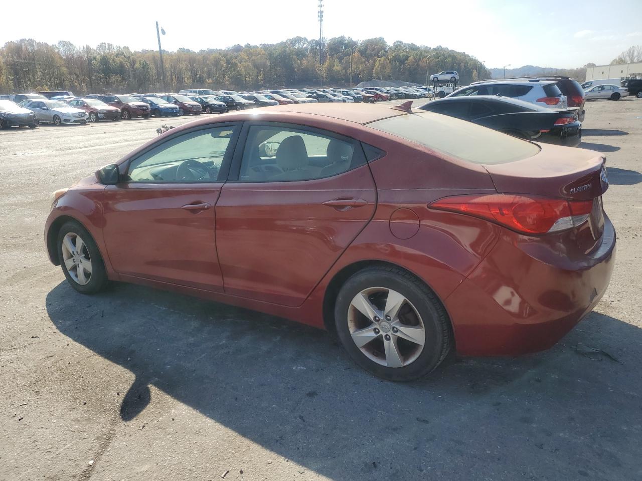 Lot #2986401168 2013 HYUNDAI ELANTRA GL