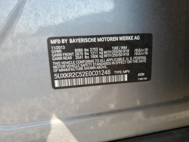 VIN 5UXKR2C52E0C01246 2014 BMW X5, Sdrive35I no.13