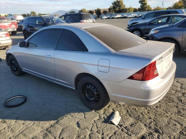 HONDA CIVIC SI 2001 silver  gas 1HGEM21981L075078 photo #3