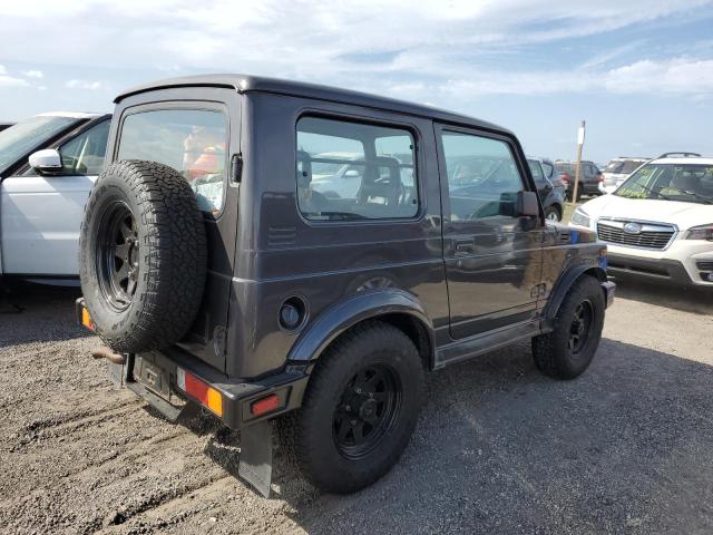 SUZUKI SAMURAI 1986 charcoal 2dr spor gas JS3JC51V8G4110639 photo #4