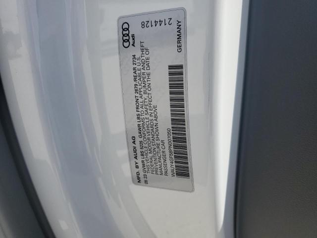 2023 AUDI S5 PRESTIG WAUY4GF58PN007050