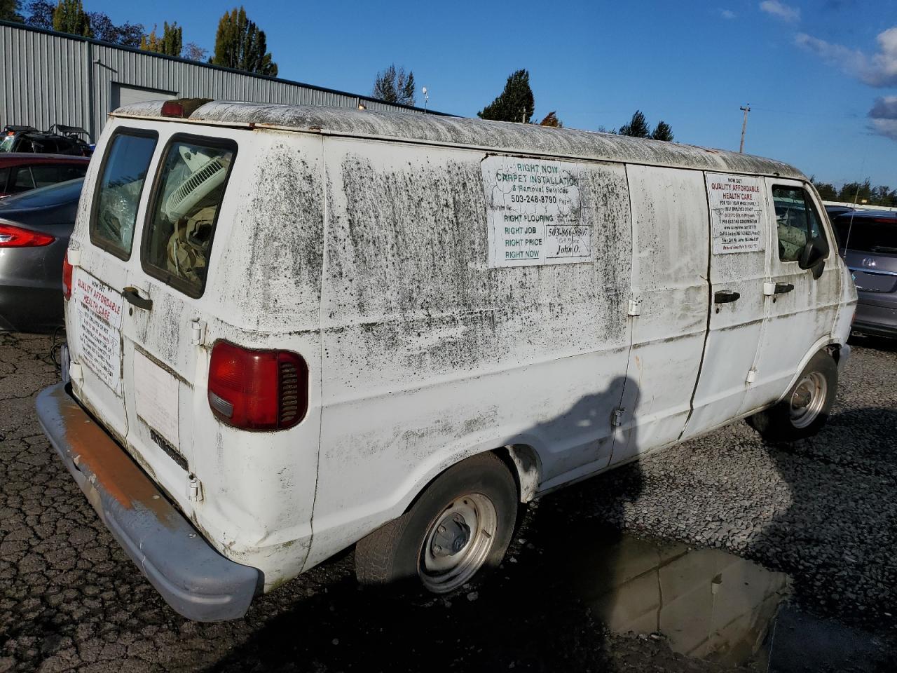 Lot #2960056145 1997 DODGE RAM VAN B2