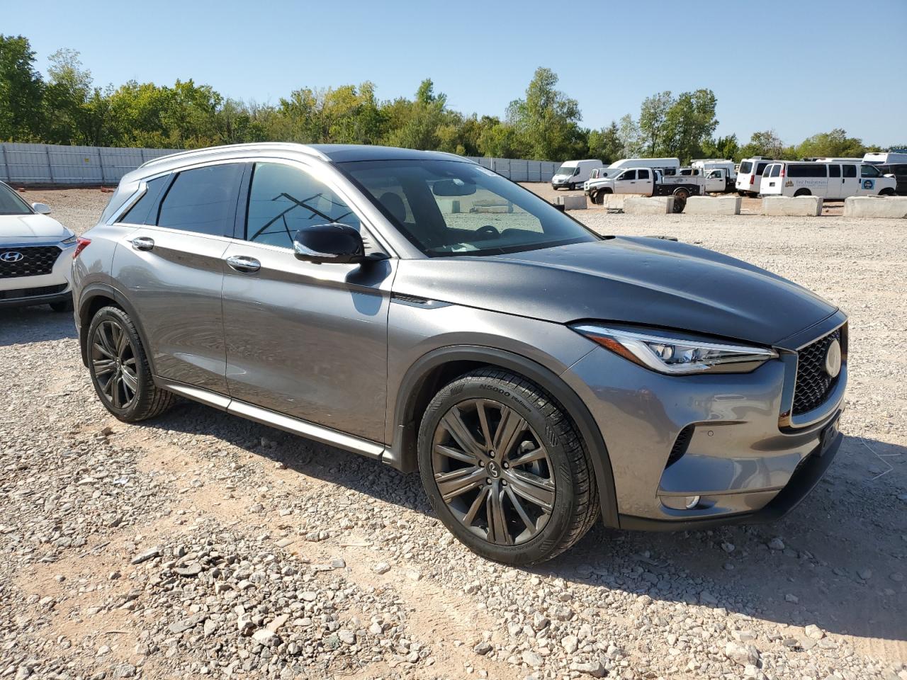 Lot #3029764247 2020 INFINITI QX50 PURE